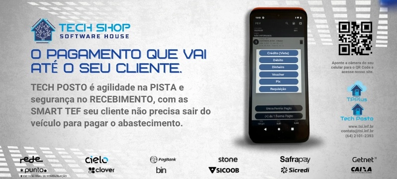 TECH SHOP - Anúncio